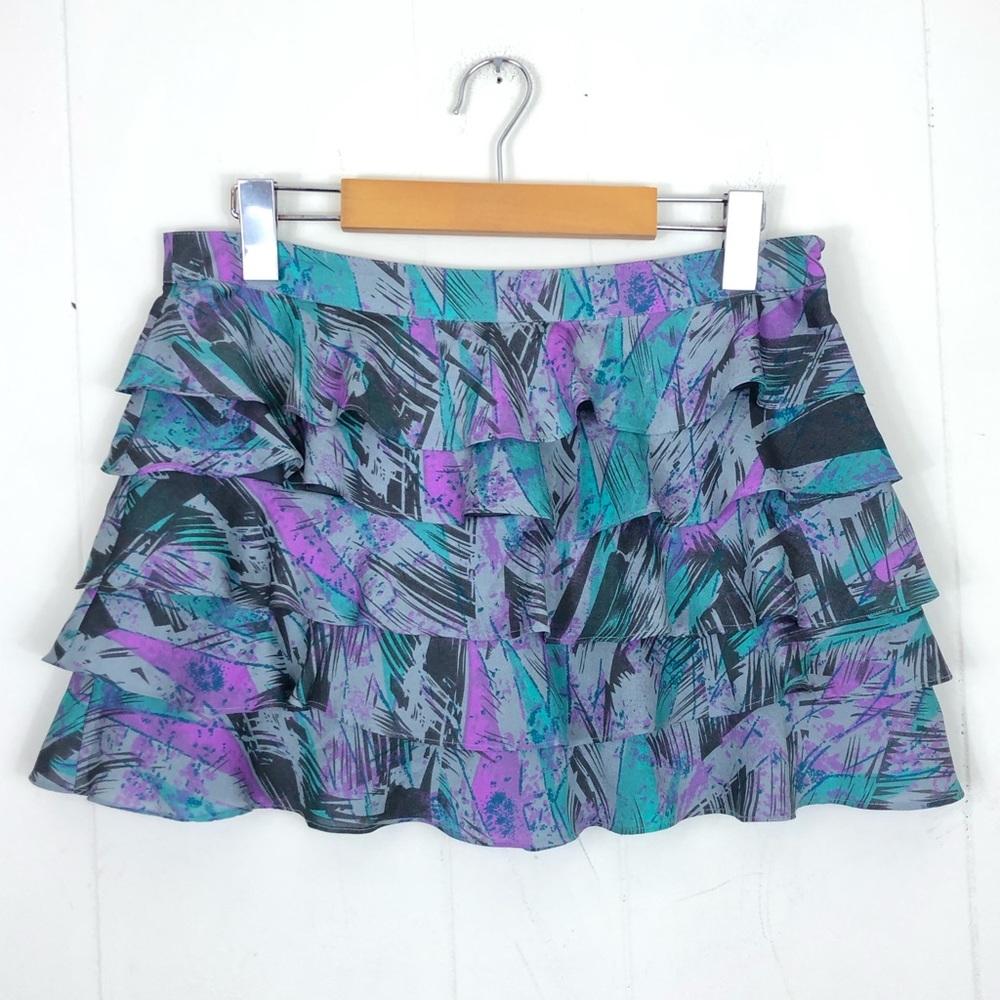 Forever 21 Ruffled‎ Mini Skirt Sz 26
